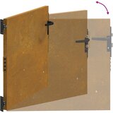  Vrtna vrata 85 x 75 cm od čelika COR-TEN | shoptok.hr