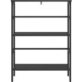  Polica Crni hrast 60 x 29,5 x 81 cm Konstruirano drvo | shoptok.hr