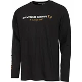 Savage Gear Majica Signature Logo Long Sleeve T-Shirt Black Caviar 3XL