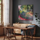  Slika - Claude Monet – The Japanese Footbridge 80x80 Premium Print | shoptok.hr