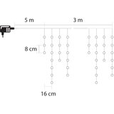 Home Somogyi Svetleći niz sa 100 hladno belih LED dioda KAF100L3M | ePonuda.com