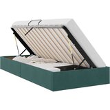  otomanska postelja z dvižnim mehanizmom, žamet, 180×200 cm | Shoptok.si