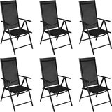  7-dijelni vrtni blagovaonski set aluminijski crni | Eponuda.com