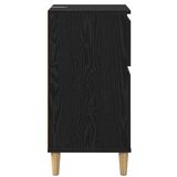  Noćni ormar 2 pcs Crni hrast 40 x 35 x 70 cm Konstruirano drvo | shoptok.hr
