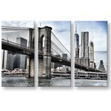  Slike na platnu 3-delne mesta - new york ME115E30 (moderne) | shoptok.hr