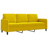 Maison Chic kavč - Sofa - Kanape rumen 180 cm žamet, (21726837) | Shoptok.si