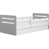 MID.YOU Dječji krevet Tomas 160x80 sa madracem s ladicom Siva | shoptok.hr