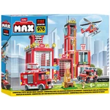 Zuru kocke Max City komplet gasilska postaja 976 kos