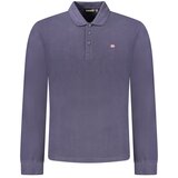 Napapijri Muška Dugorukavna Polo Majica, Plava | shoptok.hr