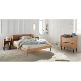 Bonami Selection Visoka komoda u dekoru hrasta u prirodnoj boji 80x82 cm Wrap – Cijene