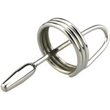  DeepRing - kovinski dilatator z obročem - 9 cm (srebrna) | Shoptok.si