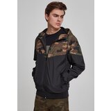 Urban Classics Plus Size Arrow Windrunner blk/woodcamo pattern | Shoptok.si
