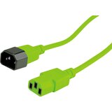 Roline Priključni kabel za naprave \, IEC 320 C14 - C13\, zelen\, 3 m 19.08.1534 tok priklučni konektor zelena 3.00 m, (20414719) | Shoptok.si