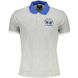 La Martina MEN&#39;S SHORT SLEEVE POLO GREY Cene