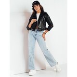DStreet Women's Leather Jacket NEGRA Black | shoptok.hr