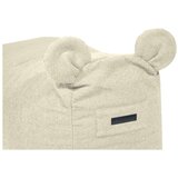 SLOWDOWN Svetlo siva otroška vreča za sedenje iz tkanine bouclé Snug 130 Bear – | Shoptok.si