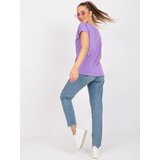 BASIC Feel Good T-shirt-RV-TS-4832.18P-light purple | Shoptok.si