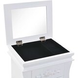 Samostojeći ormarić za nakit bijeli | Eponuda.com
