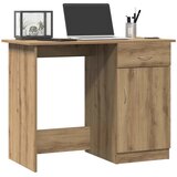  Radni stol boja hrasta artisan 100x50x76 cm konstruirano drvo | shoptok.hr