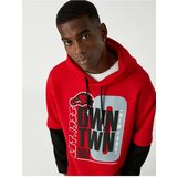 Koton Sweatshirt - Red - Relaxed Cene