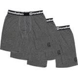 Horsefeathers Dynasty Long 3Pk Boksarice heather anthracite Cene