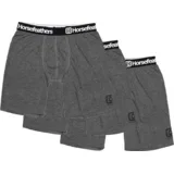 Dynasty Long 3Pk Boksarice heather anthracite