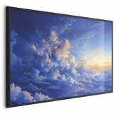  Plakat When the Sky Becomes Canvas: A Masterpiece of Nature in the Clouds 30x21 Crni okvir | shoptok.hr
