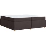  Konstrukcija postelje Temno rjava 200 x 200 cm blago, (5000123521) | Shoptok.si