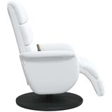 vidaXL Krevetna stolica za masažu Bijelo 71 x 98 x 106 cm Umjetna koža | shoptok.hr