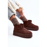 Boto Suede Platform Snow Boots Brown Corcoran | ePonuda.com