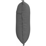  Jastuk za leđa Tamno siva 50 x 19 x 45 cm tkanina | shoptok.hr