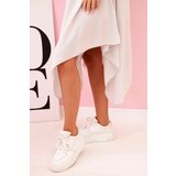 Kesi Włoski Damenkleid aus Viskose mit kurzen Ärmeln und ausgestelltem Saum beige | Shoptok.si