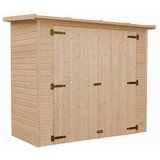 Timbela Lesena vrtna hiša - H194x123x223 cm/2,1 m² - Vrtna lopa brez podov - M348, (21956349) Cene