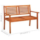  Klop za 2 osebi 120 cm trden evkaliptusov les, (20658165) | Shoptok.si