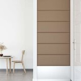  Zidne ploče od umjetne kože 12 kom cappuccino 90x30 cm 3 24 m² | shoptok.hr