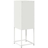 vidaXL Bivak Bela 36x39x107 cm Hladno valjano jeklo | Shoptok.si