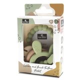 Lorelli silikonsko drvena glodalica za bebe rabbit - fresh green ( 10210850004 ) Cene