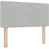  s opruga kutije Svjetlosiva 90 x 190 cm Baršun | shoptok.hr