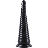 Hidden Desire Extreme Anal Cone XXL 33cm Black Cene