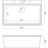 Sink Solution fiber 800 plus | Shoptok.si