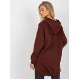 VITON Sweatshirt-VI-BL-335.25X-dark brown | Shoptok.si