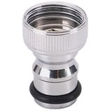 INF Vsestranski adapter za pipo – notranji 4-točkovni kromiran nastavek Silver, (5000286882) | Shoptok.si