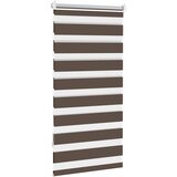 Zebra zavjesa 80,9x150 cm Širina tkanine 76,7 cm boje kave | shoptok.hr