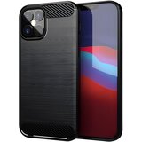 IZMAEL.eu Ohišje Carbon Shield TPU za Apple iPhone 12 Pro Max - Črna | Shoptok.si