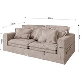 Ropez Bež sofa 236 cm Nora – | shoptok.hr