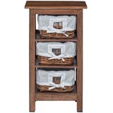  Bocni stol Smeđa 38 x 28 x 72 cm Čvrsto mahagonijevo drvo | Eponuda.com