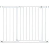 Hauck za&amp;scaron;titna ograda Clear Step 2 Set (75 - 80 cm) + 21cm uključenoga produžetka - Bijela Slike