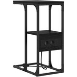  Noćni ormar Crni hrast 41,5 x 26 x 60,5 cm Konstruirano drvo | shoptok.hr