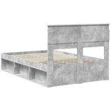  Konstrukcija postelje Beton 120 x 200 cm Masivno borovo les, (5000103778) | Shoptok.si