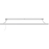 Tenda na uvlačenje antracit i bijela 3x2,5 m tkanina i aluminij | shoptok.hr